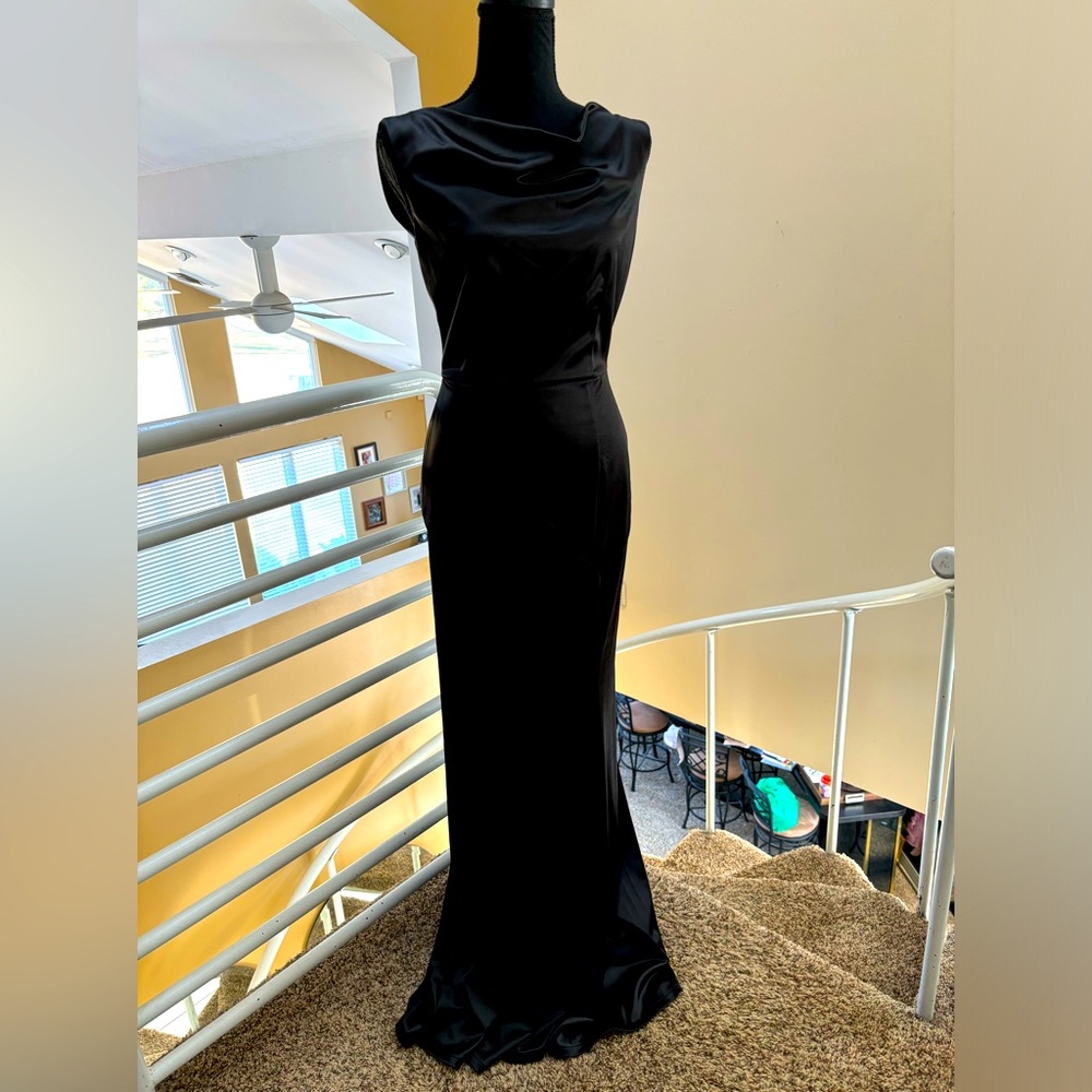 Black gown